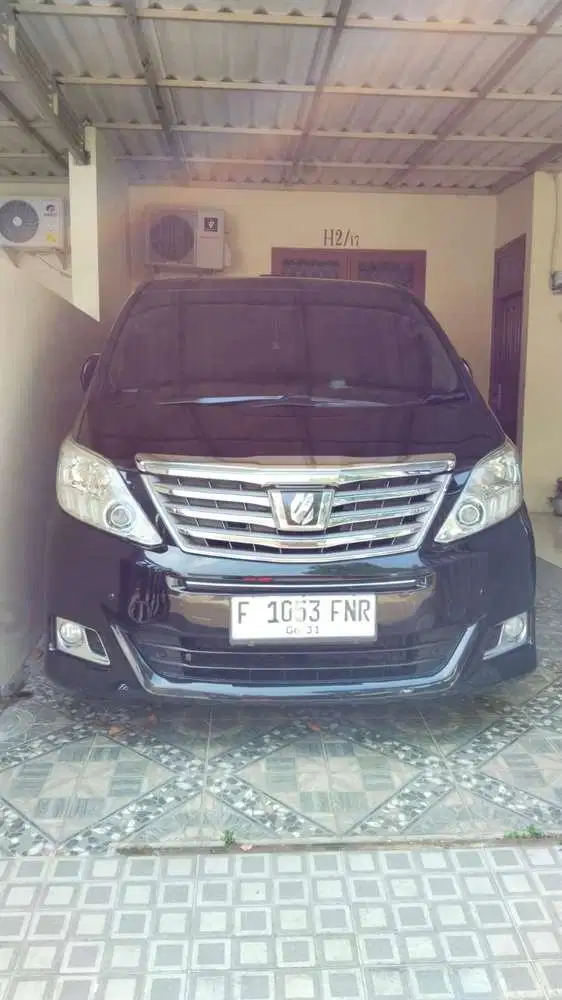 Toyota Alphard 2012 Bensin