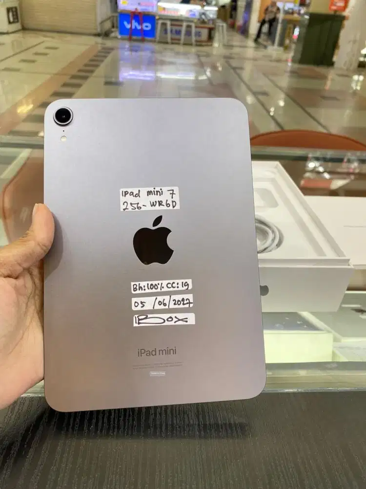 Ipad mini 7 256 ibox garansi panjang