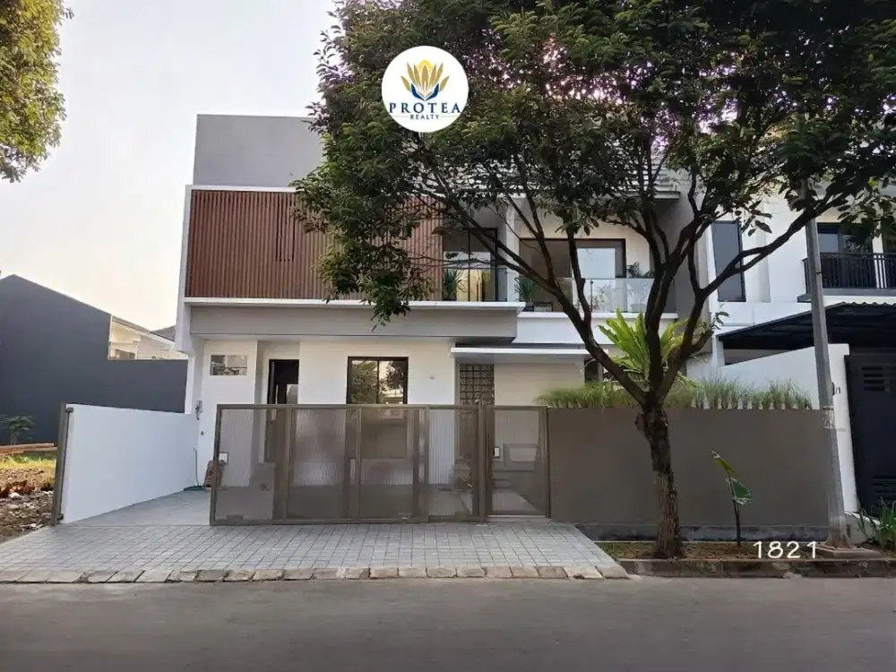 Rumah Mewah Giri Loka BSD – Semi Furnished, Lingkungan Tenang & Asri