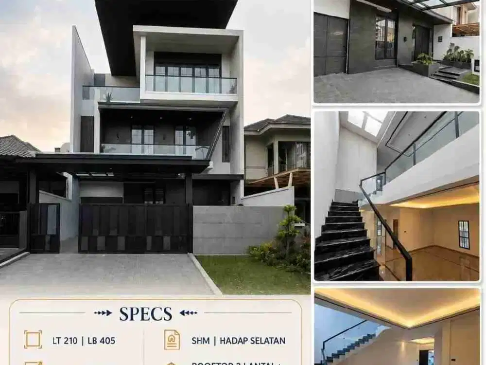 ‼ HOT LISTING RUMAH NEW GRESS MODERN MINIMALIS 
*Citraland*

Row Jalan 3 Mobil Loss

LT 210 m² I LB 405m²
Dimensi 10x21
KT 4+1 I KM 4+1
SHM I Hadap Selatan
Rooftop 3 Lantai + Ruang Serbaguna
Garasi 1 I Carport 2
 Rp 6.850M Nego

Best Deal