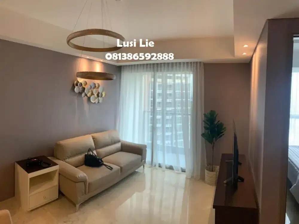 Apartemen Gold Coast Pik luas 90m, Furnished bagus mewah