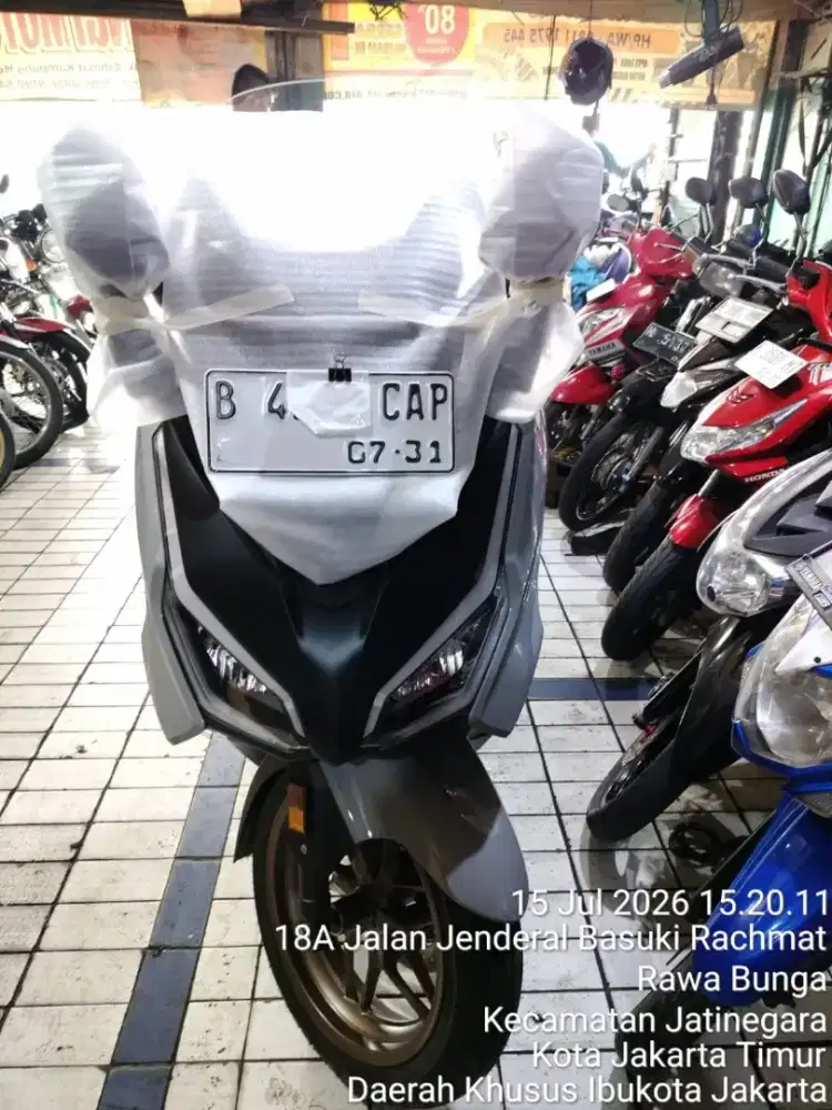 Honda Forza 250 putih th 2026 km 50 gak jadi pake