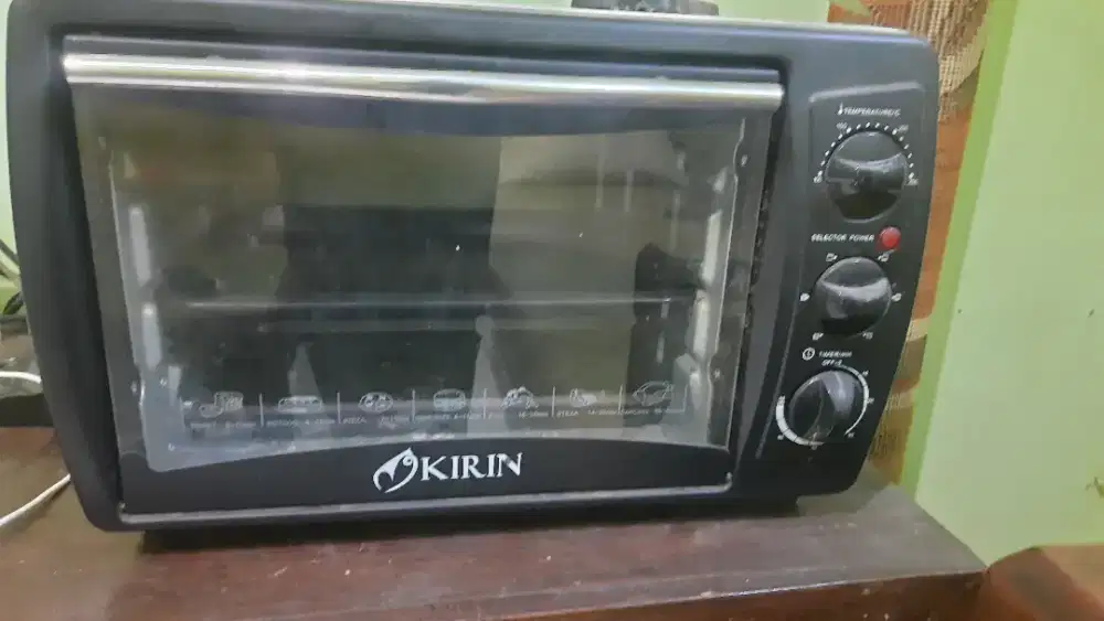 oven listrik Kirin KBO 190RA 19 L 250⁰ 400 Watt