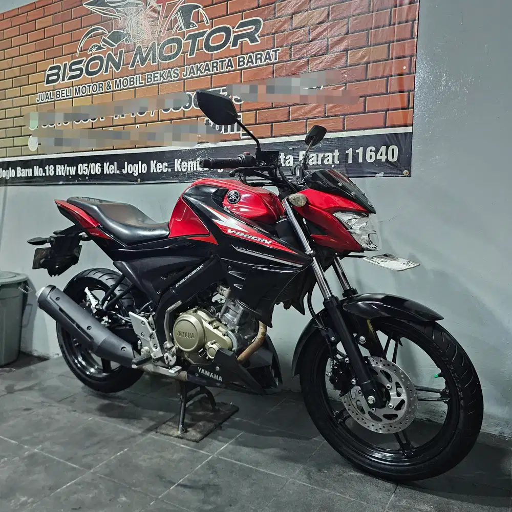 Seperti baru! YAMAHA NEW VIXION 150 FI LED 2017 Akhir advance nvl ks