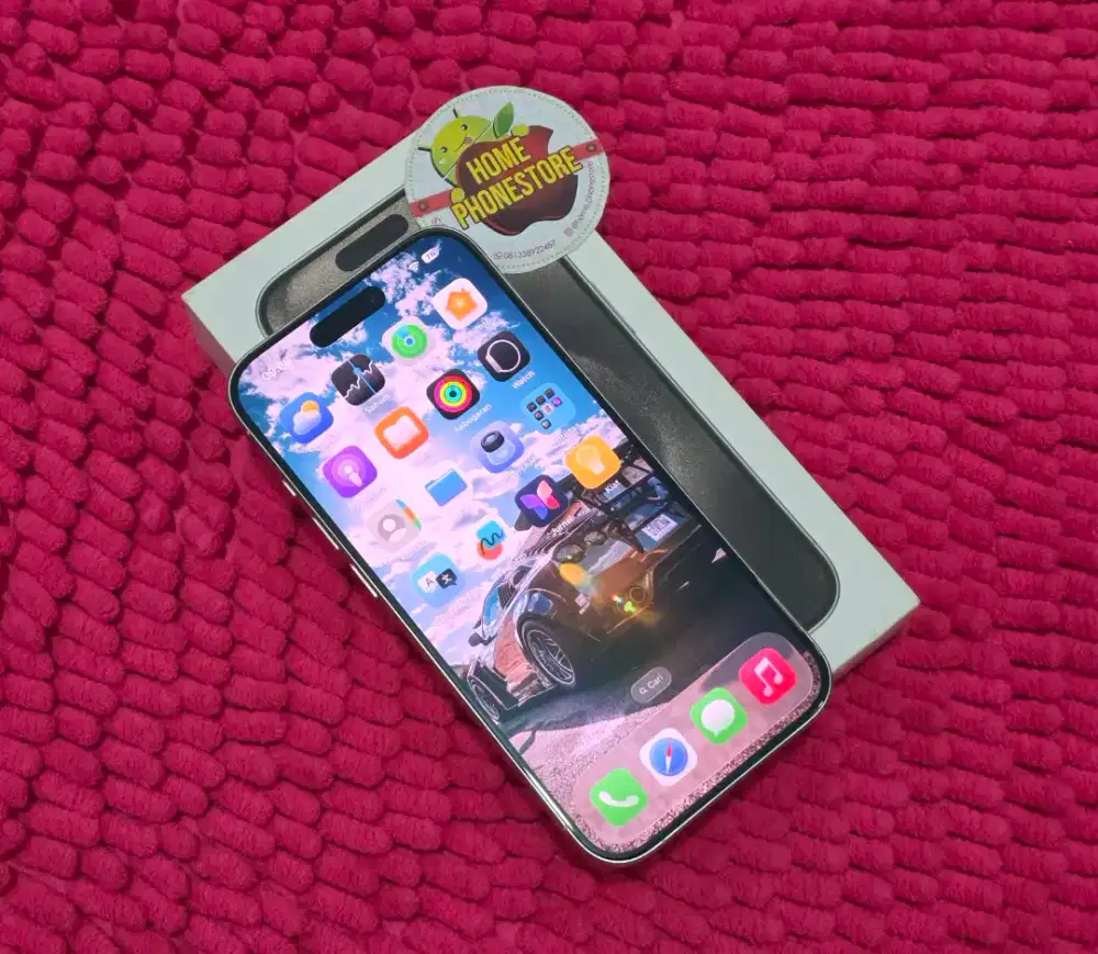 IPhone 15 Pro 128GB White iBox Indonesia Raya Berkualitas