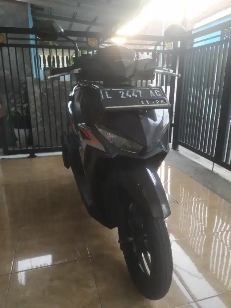 Honda Vario 125 LED Tahun 2016 Akhir Plat L Surabaya Lengkap Hidup
