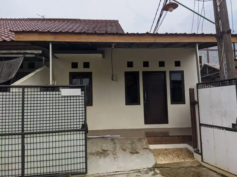 Disewakan rumah perbatasan Jakarta Timur Bintara Bekasi