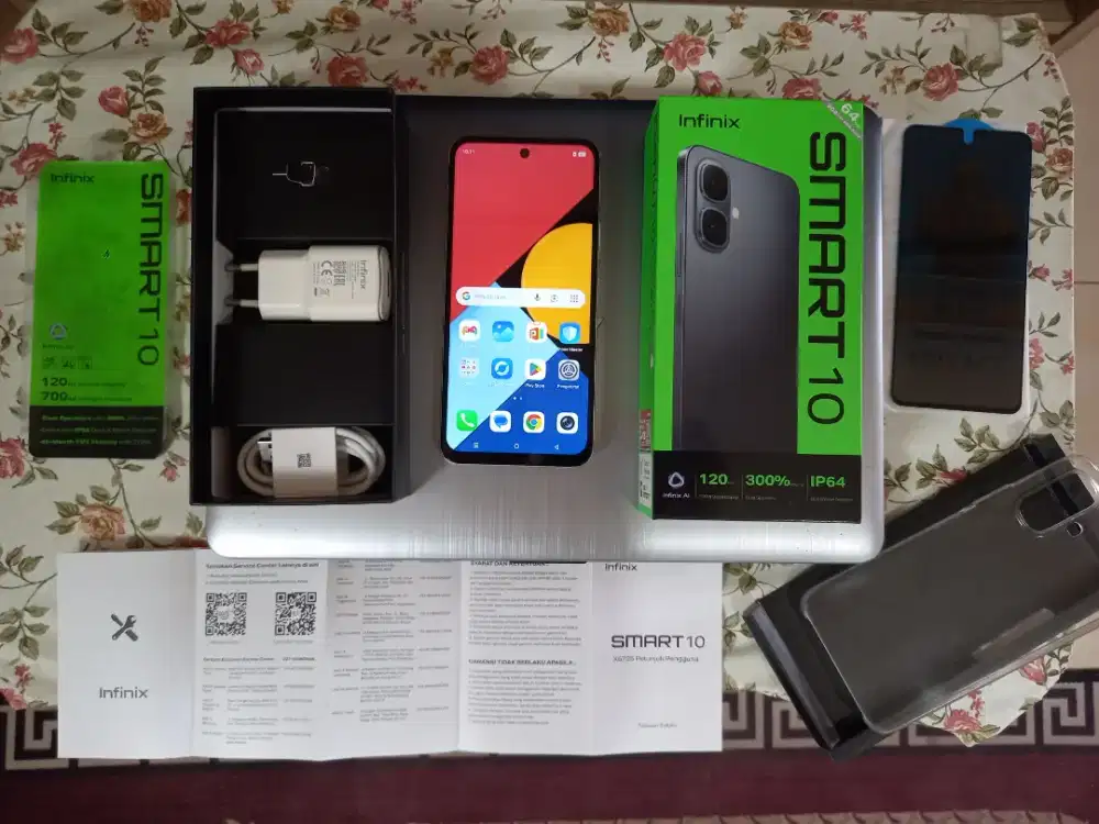 INFINIX SMART 10 4+4/64 (BARU 2 BULAN)