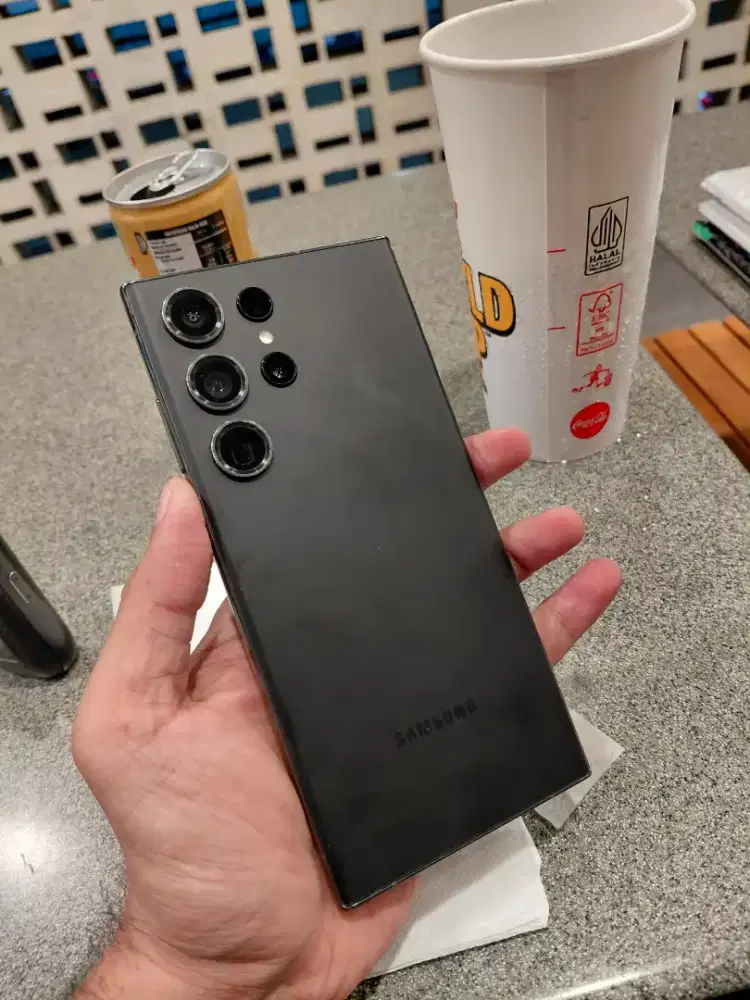 Samsung S23 ultra 5G 12/512 sein indo HP aja LCD jernih bs tt