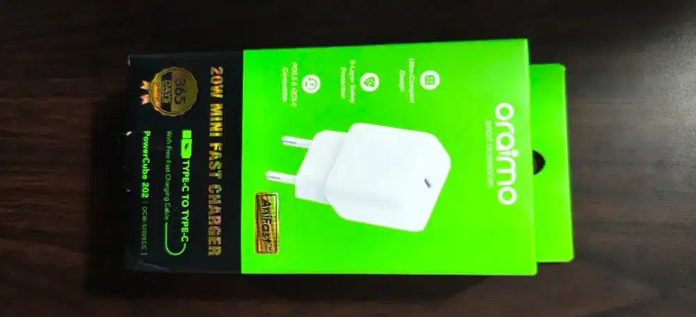 Oraimo Charger OCW-5202ECC FAST CHARGING