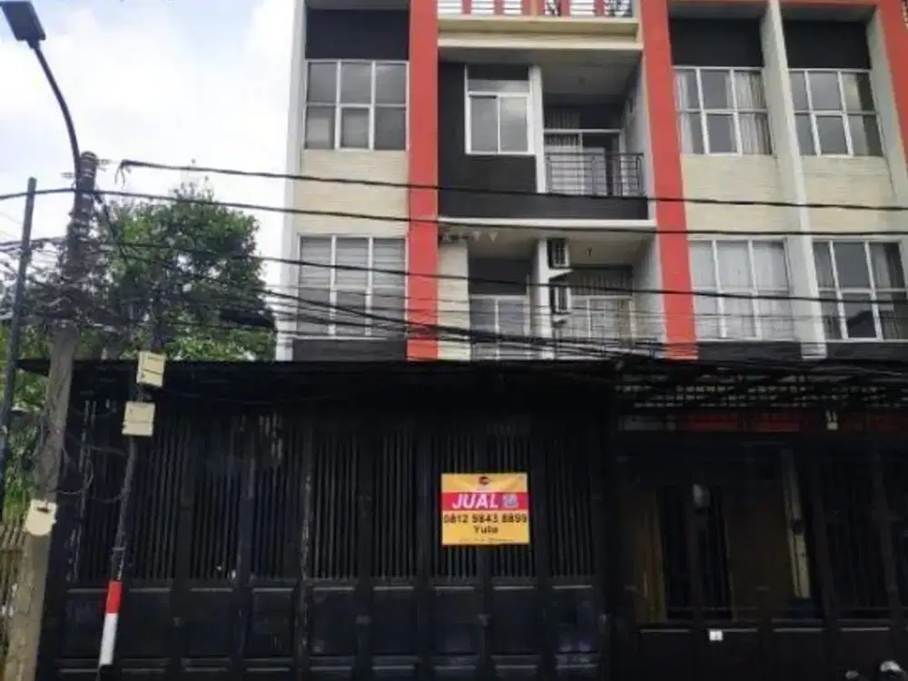 Ruko 3 Lantai Strategis Cocok untuk Usaha & Investasi di Pluit Jakarta Utara