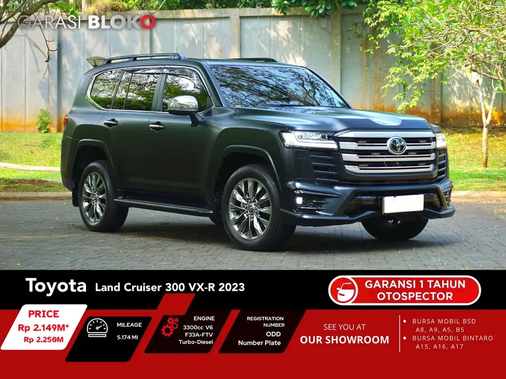 Odo 8rb - Toyota Land Cruiser 300 VX-R 4x4 2023