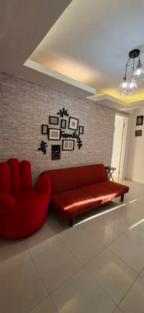 Sewa apartemen bassura city type 1 BR full furnish jakarta timur