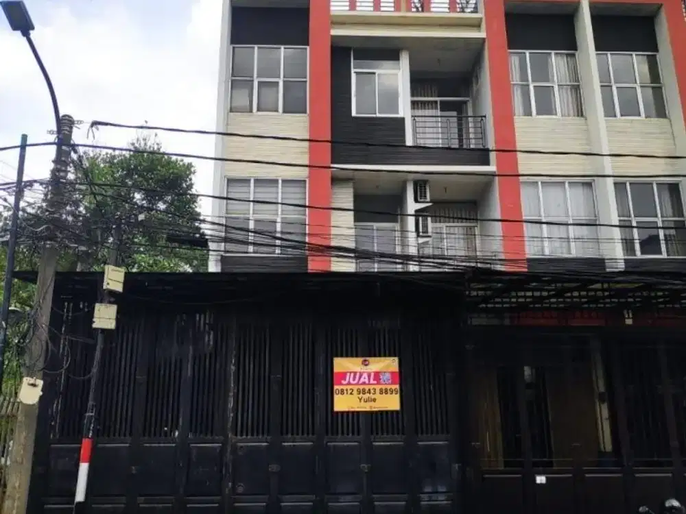Ruko 3 Lantai Siap Pakai Cocok untuk Kantor dan Usaha Strategis di Pluit