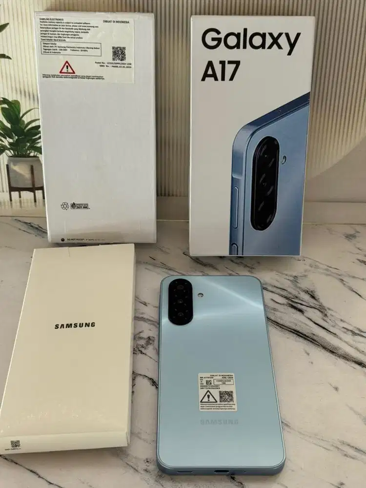 Samsung A17 4G ram 8/128 resmi sein like new