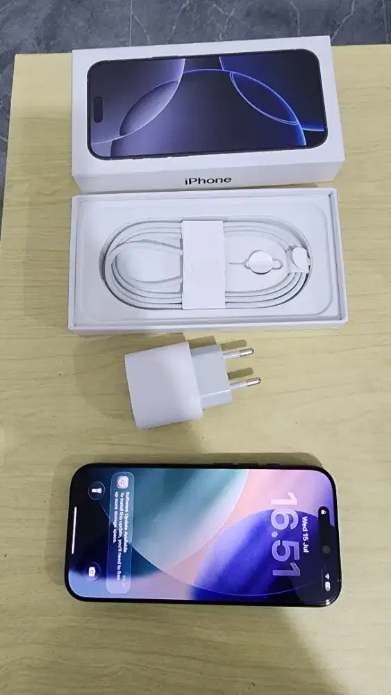 Iphone 16 pro ibox 128gb second