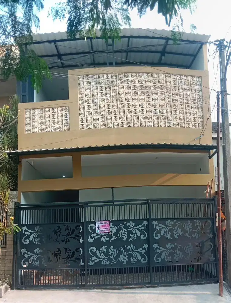 Disewakan Kost Putri 2 lantai, lingkungan nyaman dan aman, strategis