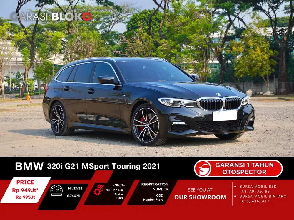 Odo 6rb - BMW 320i G21 MSport  Touring 2021 / 2022