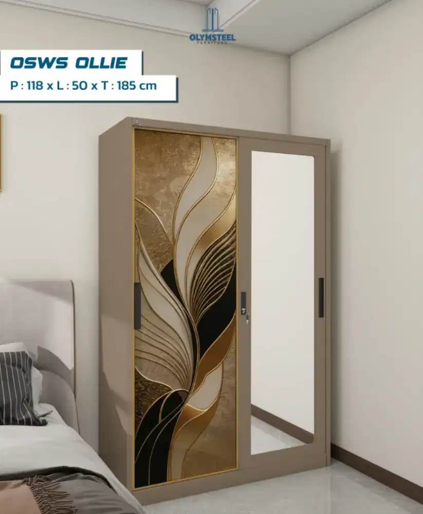 Lemari Pakaian Besi Olymsteel