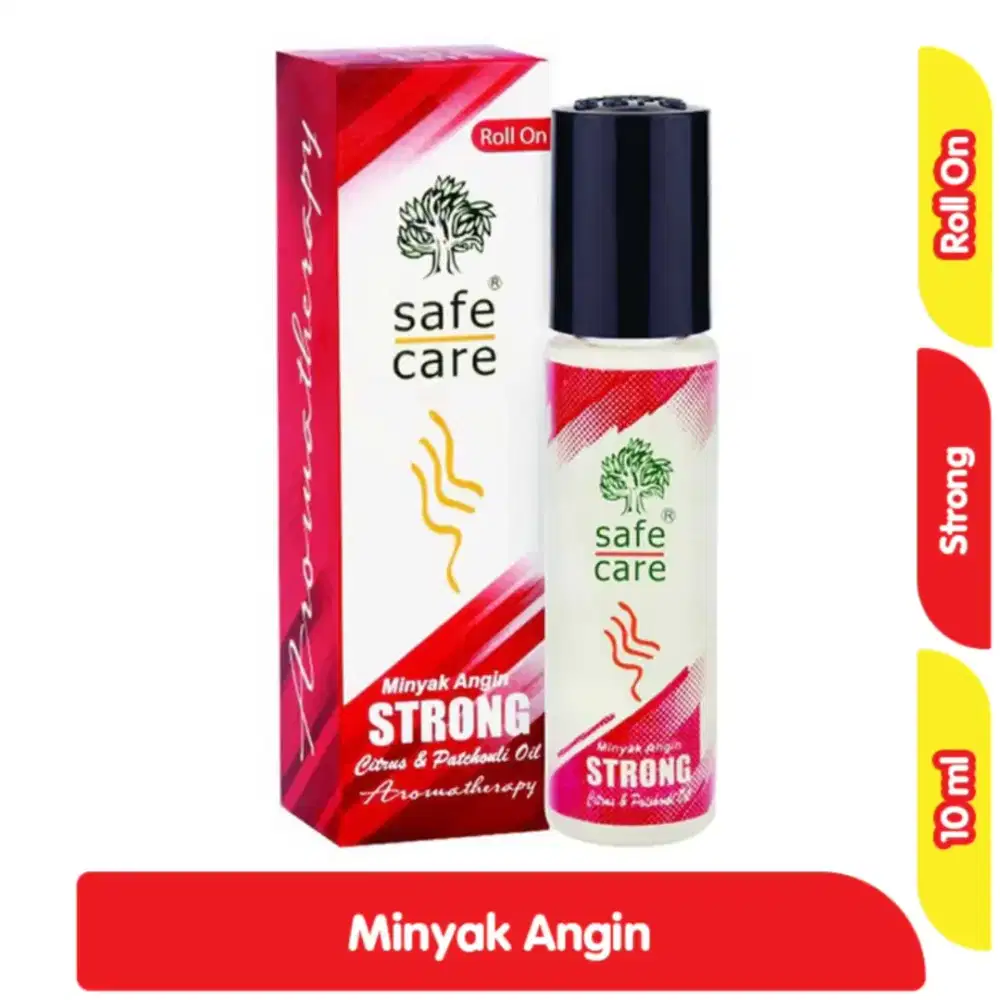 HARGA PROMO: Safe Care Minyak Angin Aromaterapi Roll On Strong 10 ml