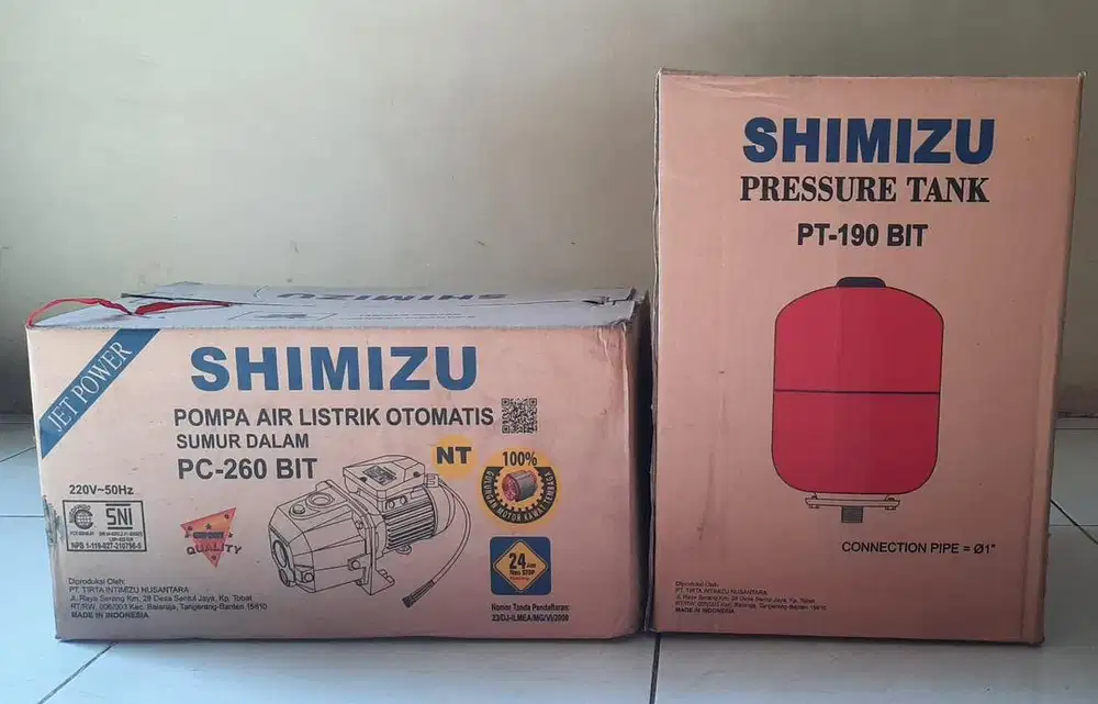 DIJUAL POMPA LISTRIK AIR OTOMATIS SHIMIZU