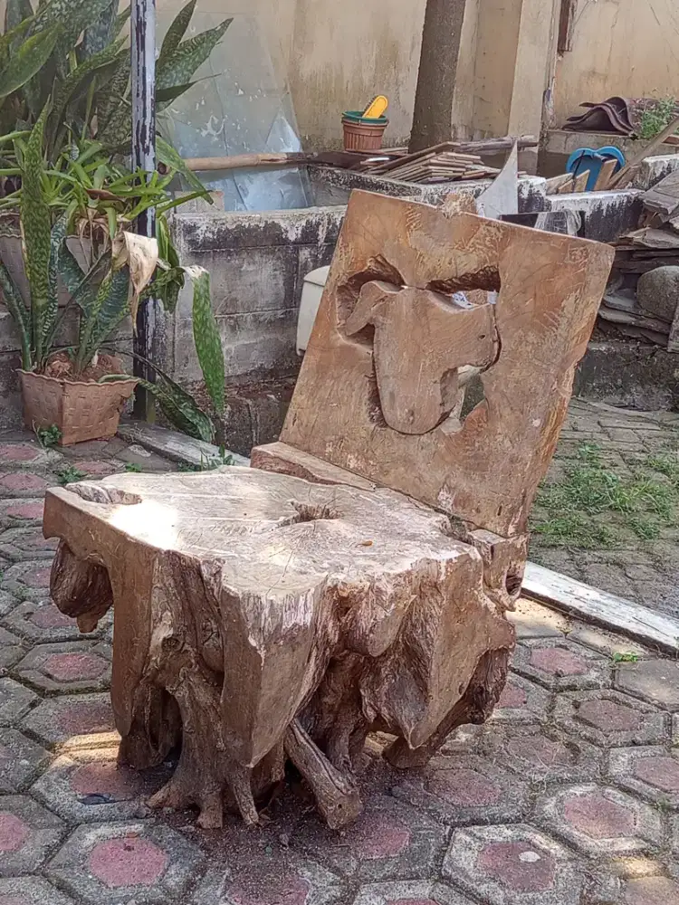 Jual kursi jati kursi sama meja