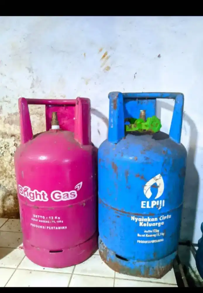 Jual tabung gas kosong 12 kg 2 tabung