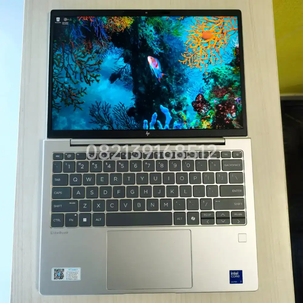 HP EliteBook 6 G1i 13/Intel Core Ultra 7 255U/RAM 16/SSD 512/GARANSI29