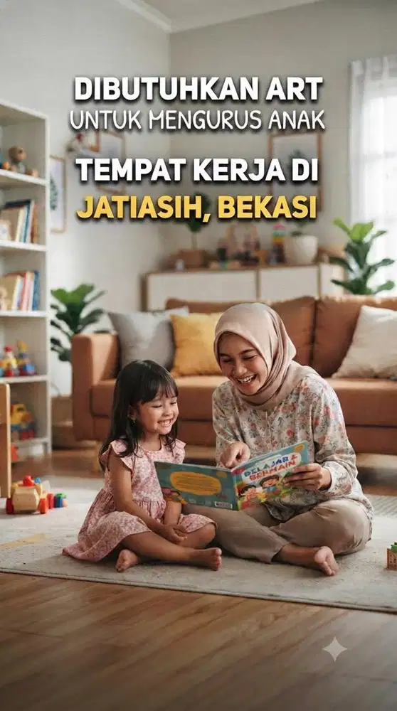 Dibutuhkan ART mengurus Anak