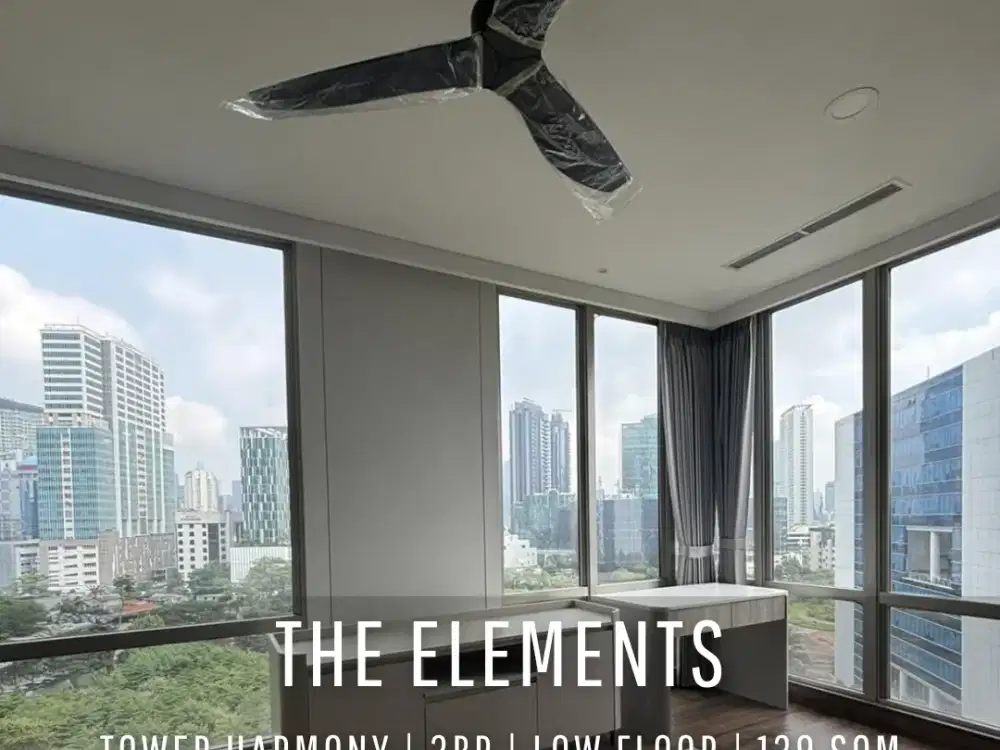 For Sell! The Elements Apartment, Tower Harmony 3BR Low Floor