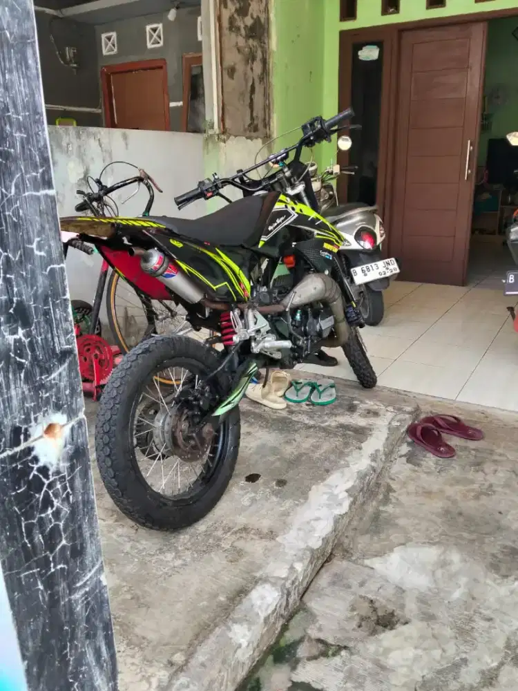 Satria hiu 2 tak 15,5jt nego tipis