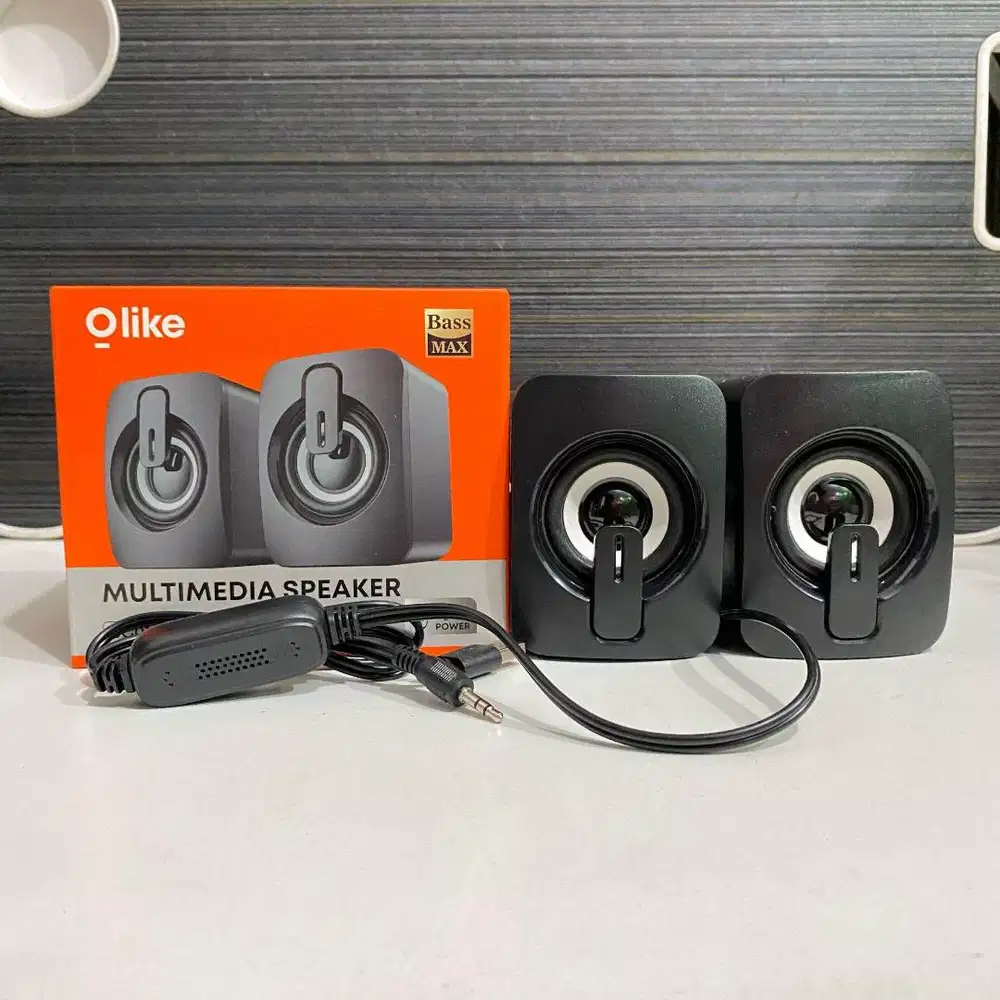Speaker OLIKE SC01 Multimedia Wired  Stereo Sound PC AUX 3.5mm Jack