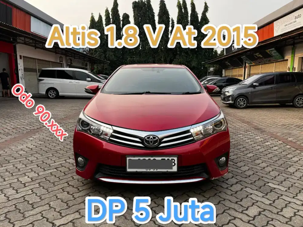 5JT ALTIS V AT 2015 RED EDITION SUPER RARE COLOUR !!