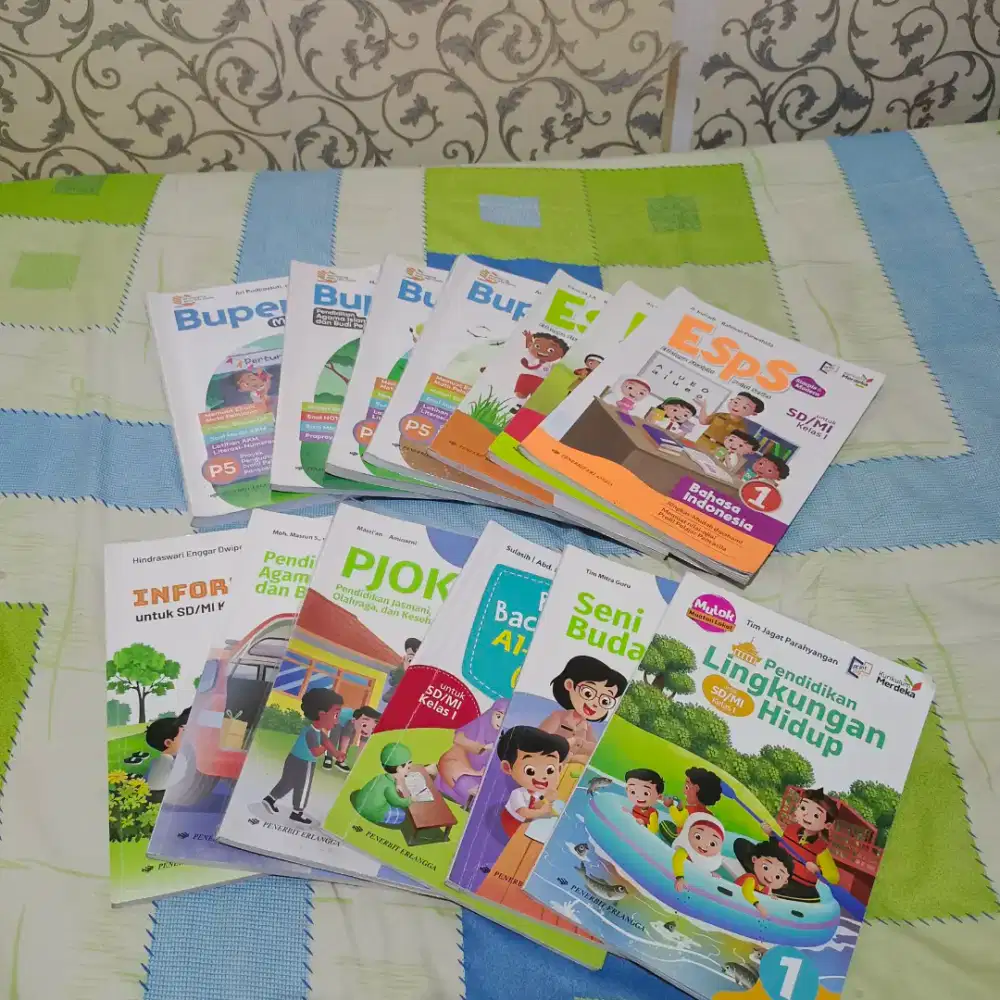 Buku Cetak Bekas Kelas 1 SD Kurikulum Merdeka
