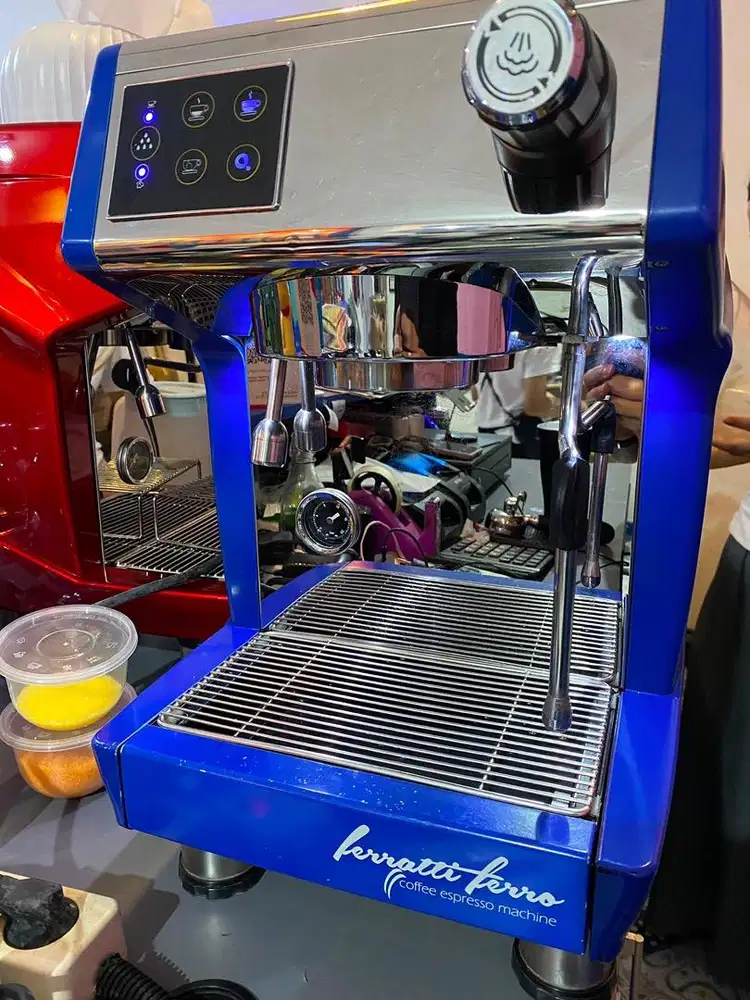 Mesin kopi dan grinder