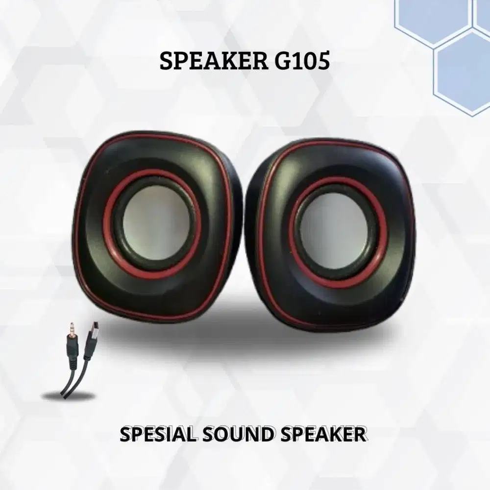 Speaker Multimedia G105 Laptop/Komputer Audio