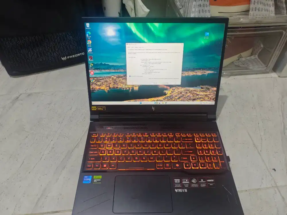 Acer Nitro V16 Versi Upgrade RTX4060 i7-14650HX RAM32 SSD1TB