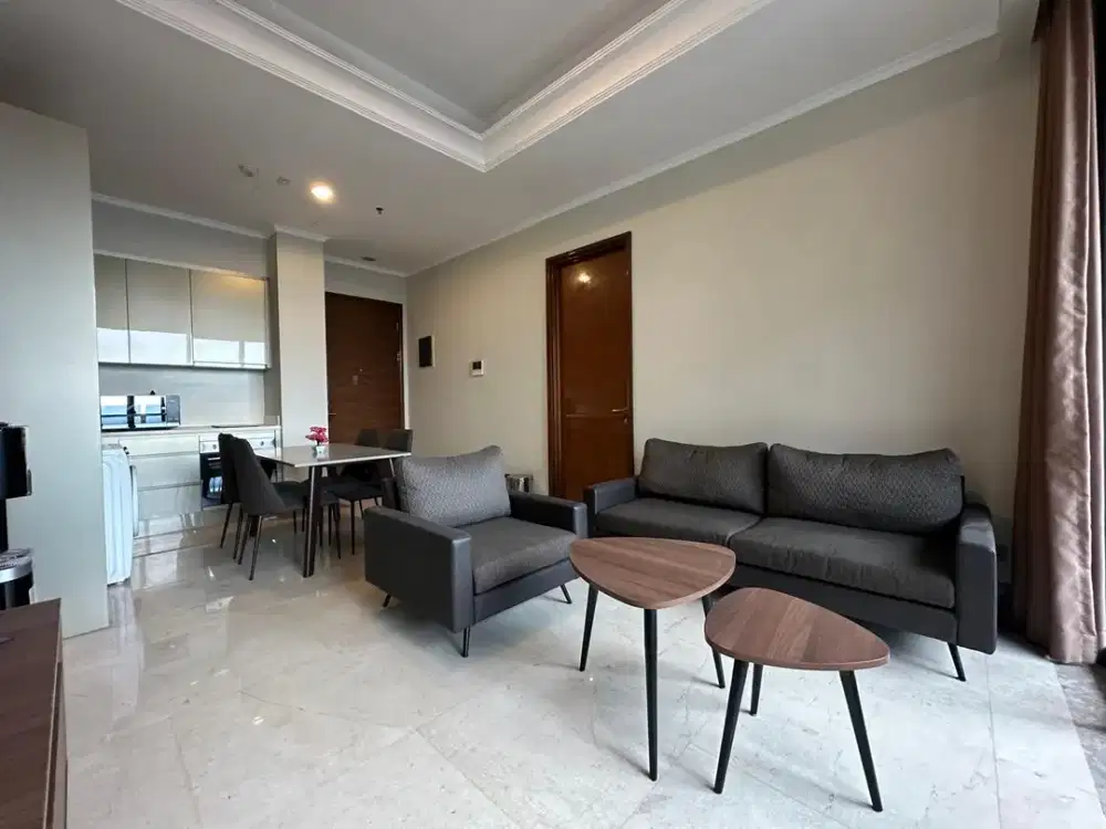 Disewakan Apartemen Distric 8 1 BR Luas 70 M2 Brand Sangat Terawat Jakarta Selatan