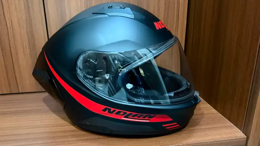 Helm Nolan N-60 6 Sport Black Red