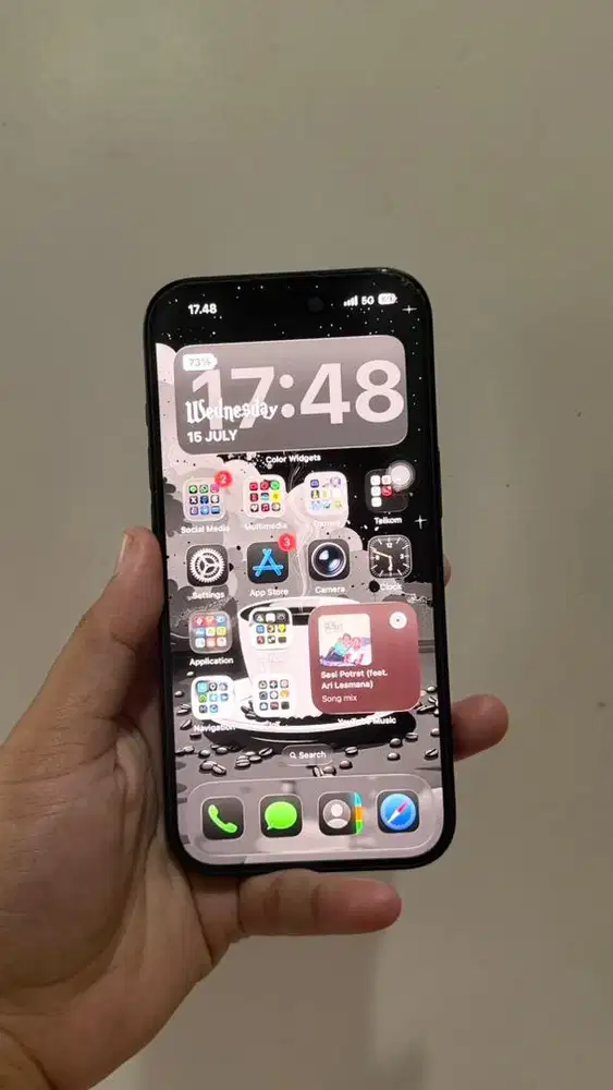 iPhone 15 256GB, Fullset no minus, BH 86% NEGO