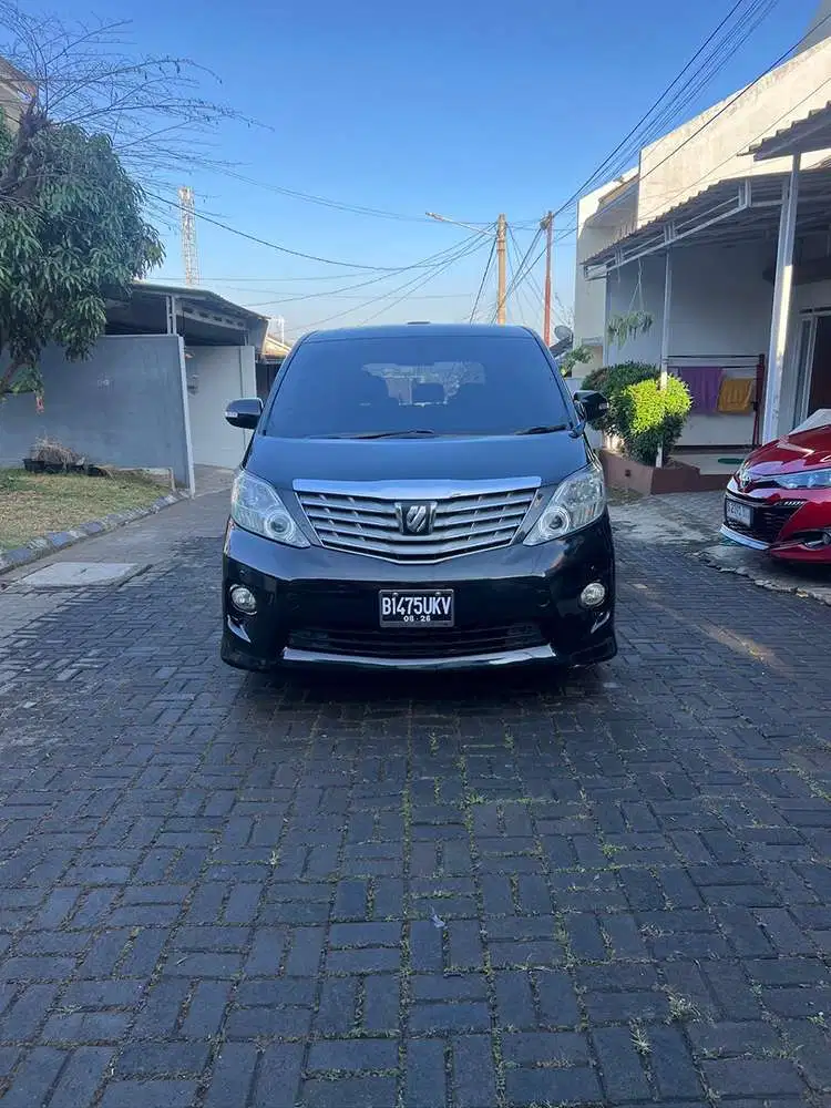 Toyota Alphard S Audioles 2011 Bensin
