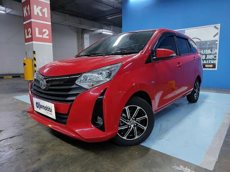 TDP 7, JT Toyota Calya 1.2 G Bensin-AT Merah 2022