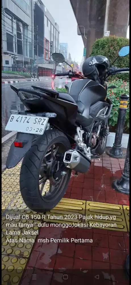 JUAL SANTAI CB150R