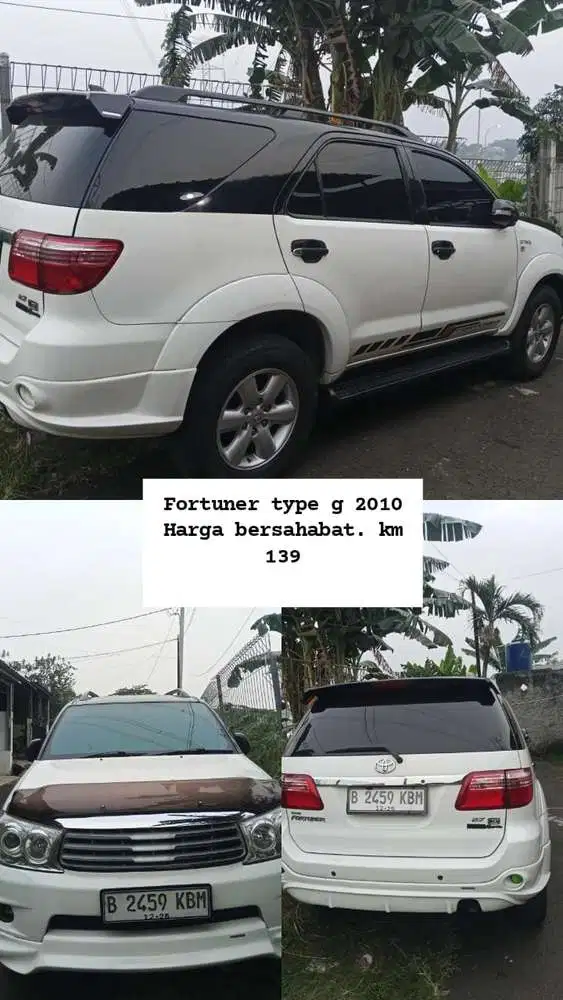 Toyota Fortuner 2010 Bensin