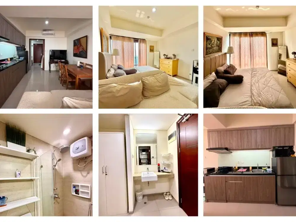 Dijual Apt The Accent Type Studio Furnish Siap Huni