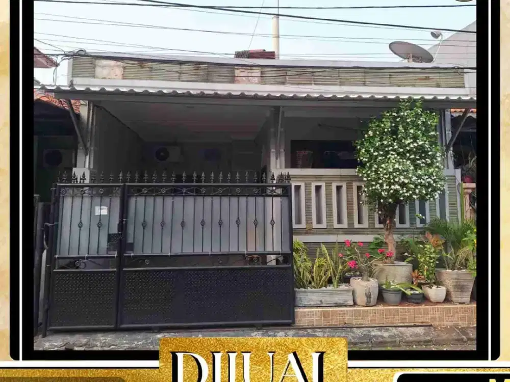 DIJUAL RUMAH 1 LANTAI DI GRAND PORIS CIPONDOH TANGERANG
