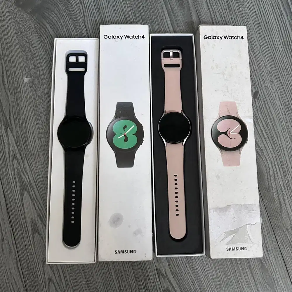 samsung galaxy watch 4 40mm SEIN ready pink dan black siap pakai