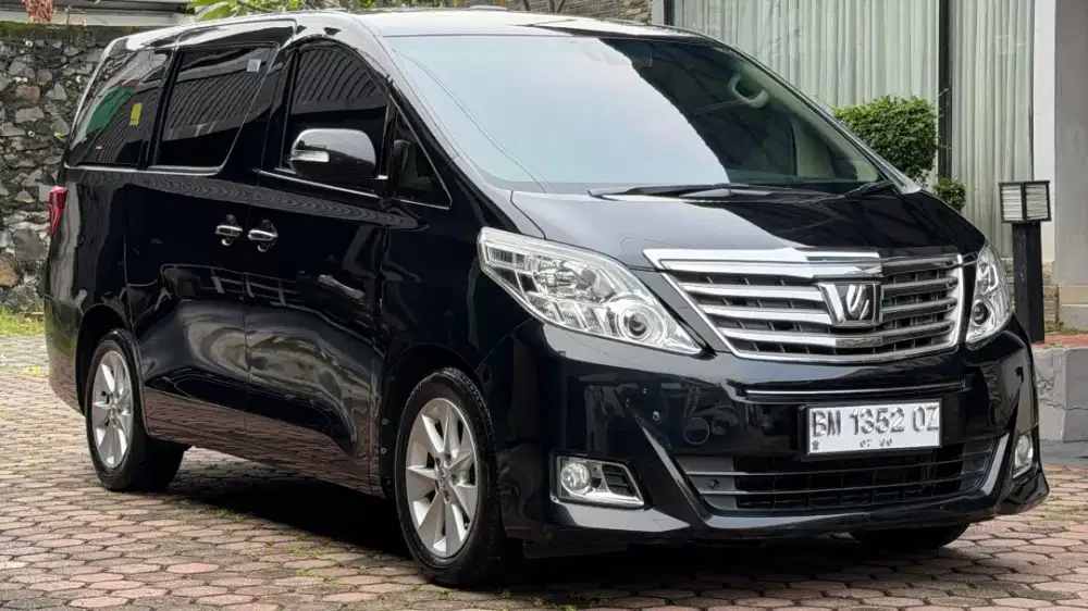 Toyota Alphard G ATPM  matic tahun 2012
