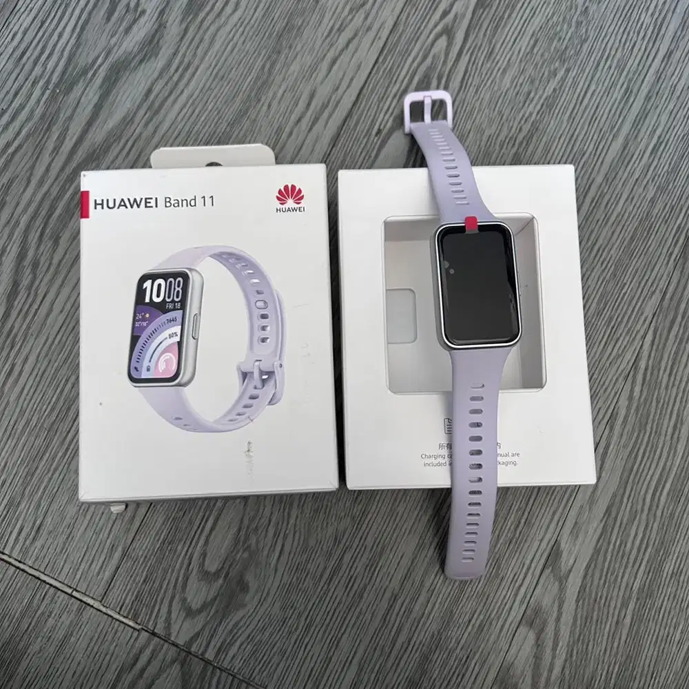 huawei band 11 purple like new