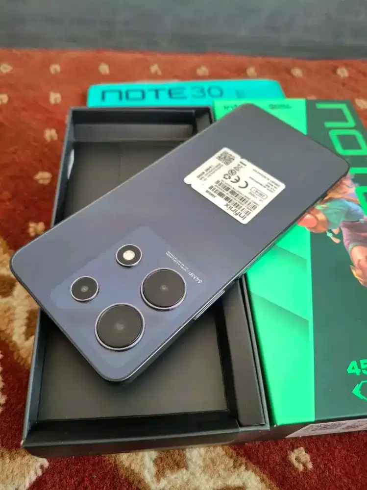 infinix note 30 fullset ori (8+8/256gb)
